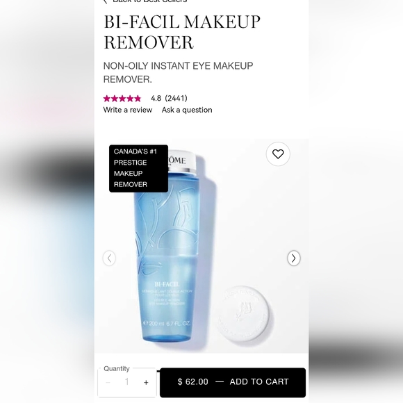 Lancome gift set - Picture 3 of 5